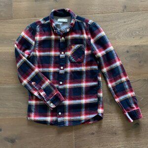 Abercrombie Kids Flannel Shirt Boys Sz 13/14